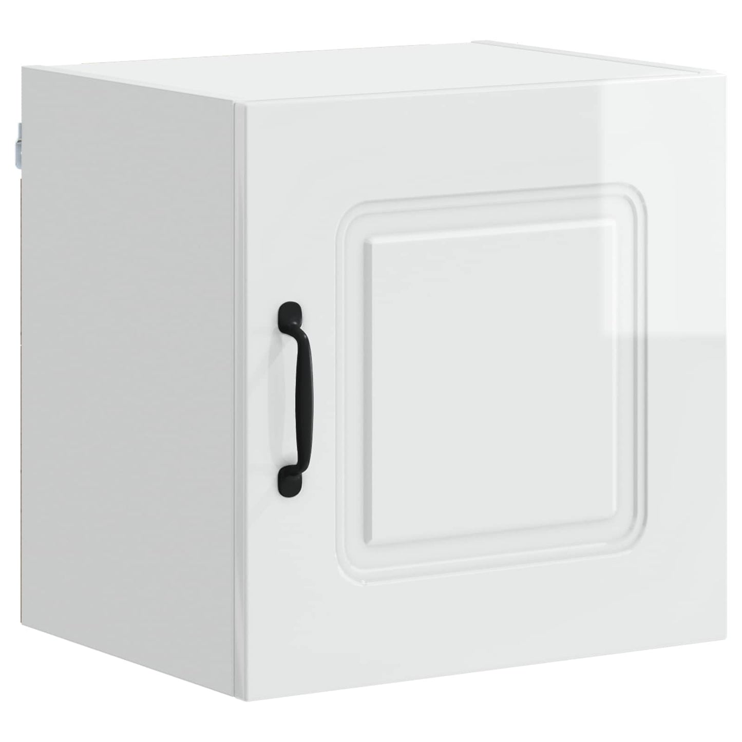 vidaXL Küchenschrank Kalmar Hochglanz Weiß 40 x 31 x 40 cm