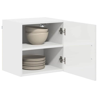 vidaXL Küchenschrank Kalmar Hochglanz Weiß 40 x 31 x 40 cm