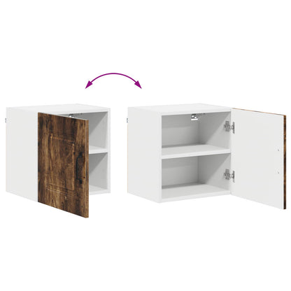 vidaXL Küchenschrank Kalmar 2 pcs Geräucherte Eiche 40 x 31 x 40 cm