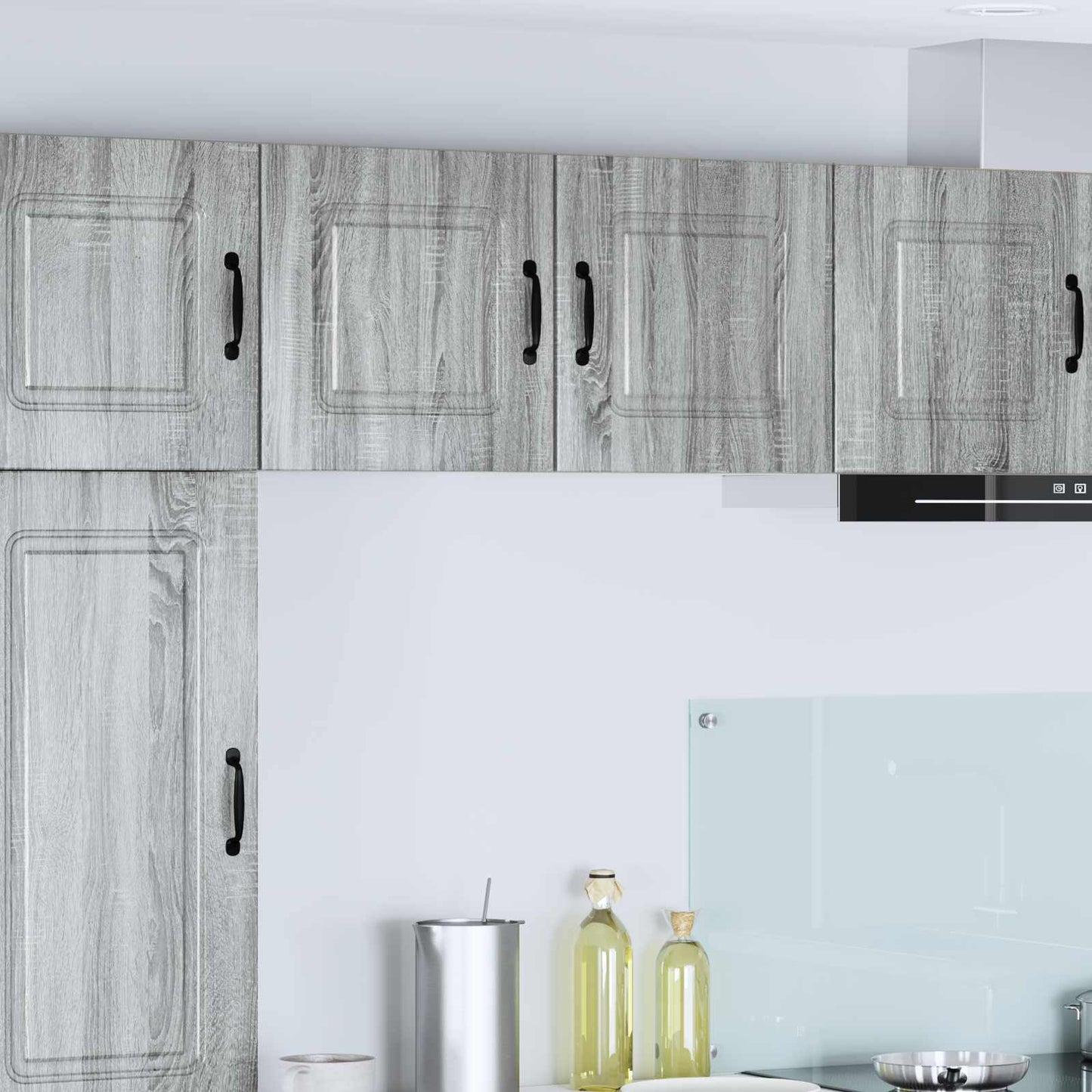 vidaXL Küchenschrank mit Speicher Kalmar Graues Sonoma 40 x 31 x 40 cm