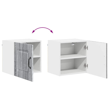 vidaXL Küchenschrank Kalmar 2 pcs Graues Sonoma 40 x 31 x 40 cm