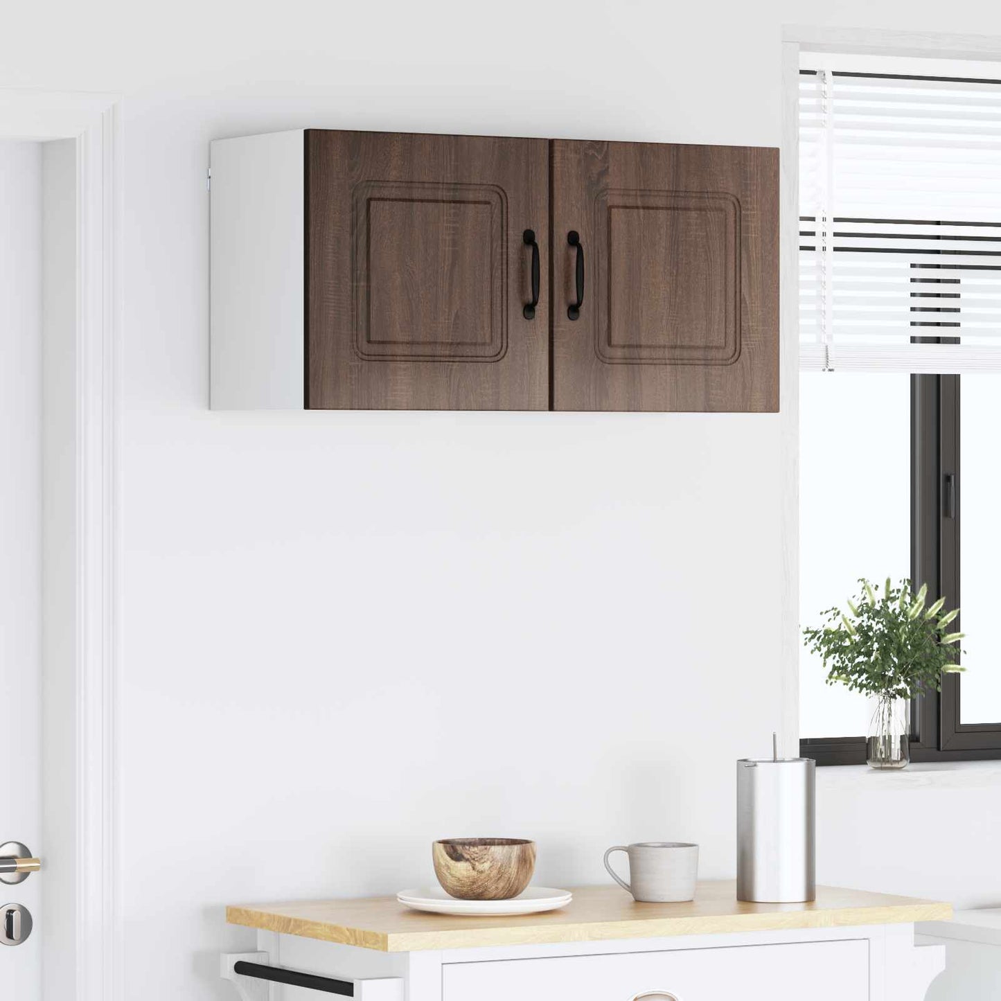 Küchenschrank Kalmar 2 pcs Braun Eichen-Optik 40 x 31 x 40 cm