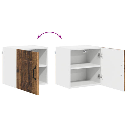 vidaXL Küchenschrank mit Speicher Kalmar 2 pcs Altholz 40 x 31 x 40 cm
