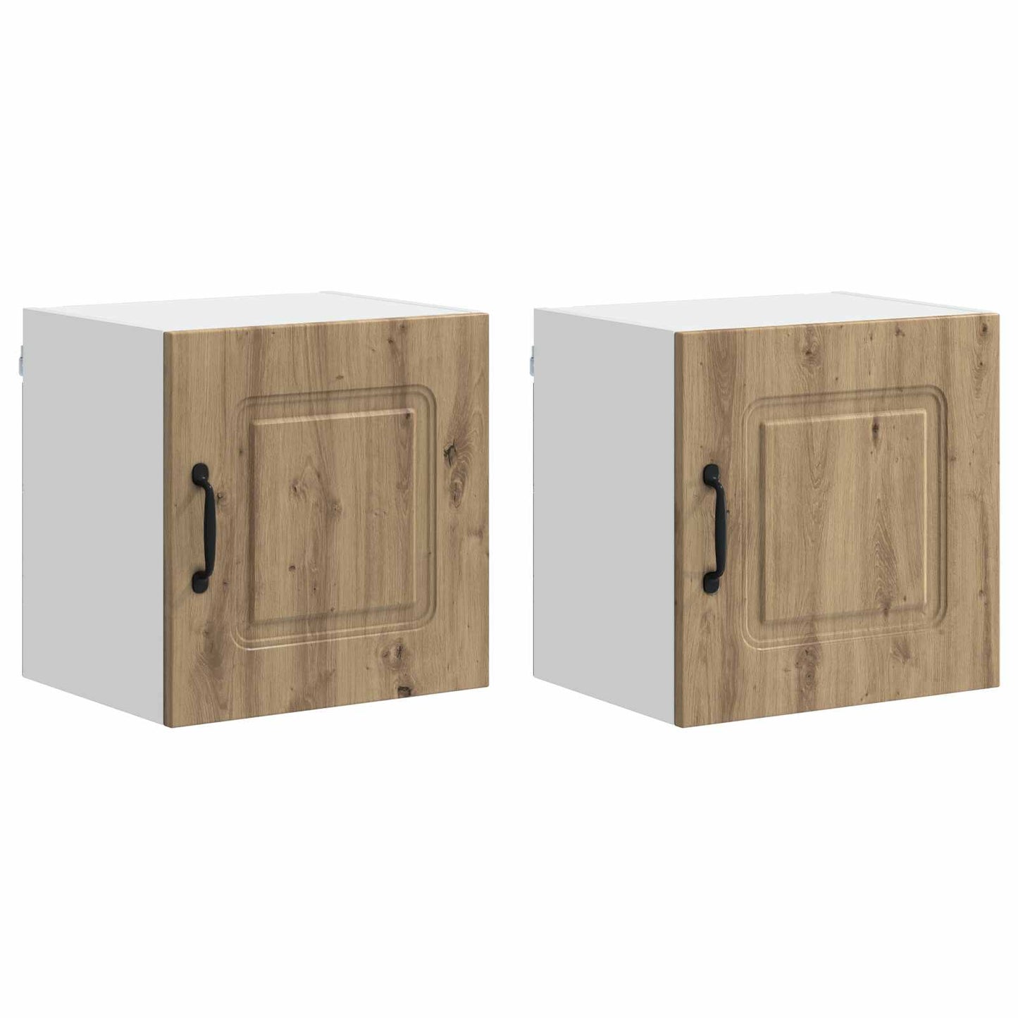 vidaXL Küchenschrank Kalmar 2 pcs Artisan-Eiche 40 x 31 x 40 cm