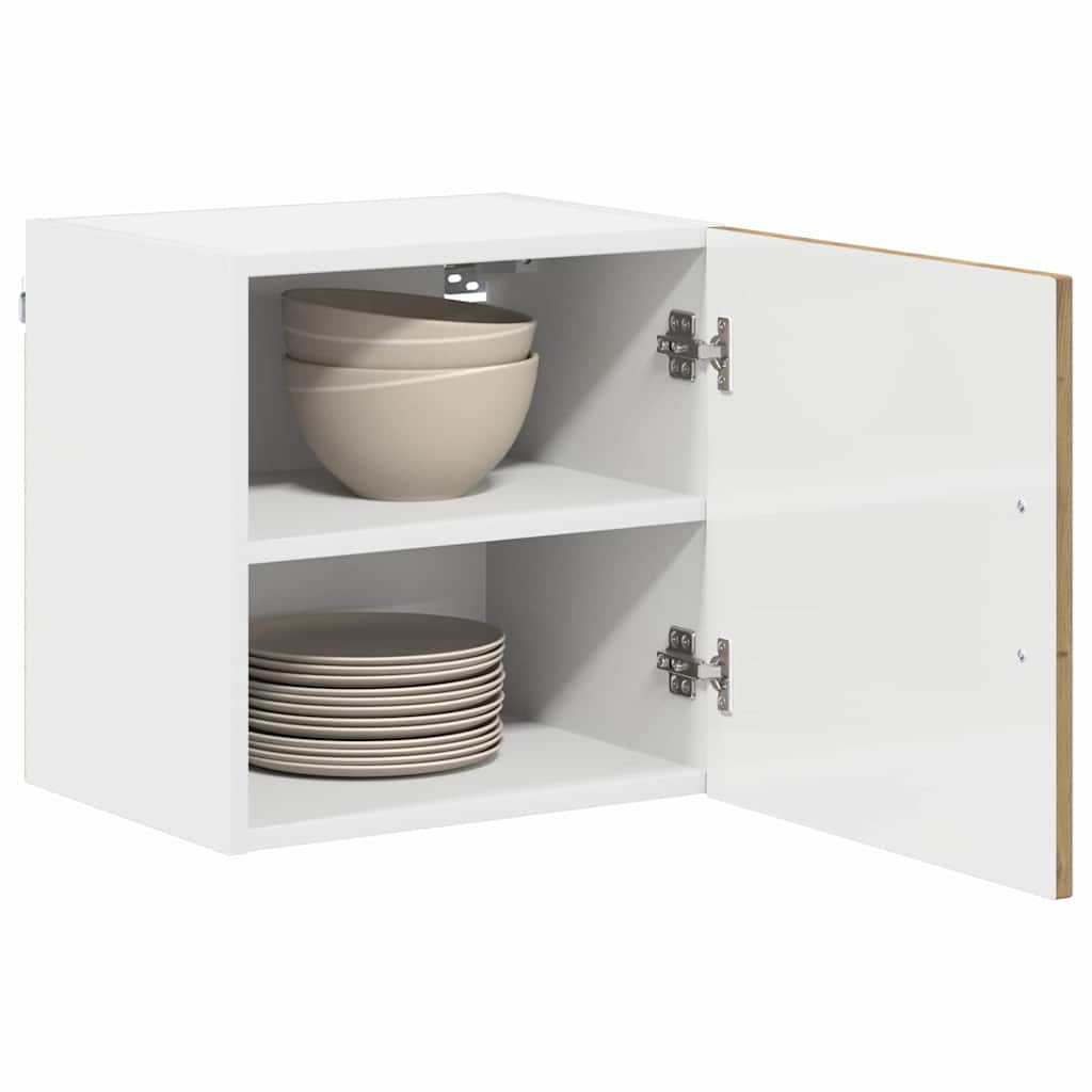 vidaXL Küchenschrank Kalmar 2 pcs Artisan-Eiche 40 x 31 x 40 cm