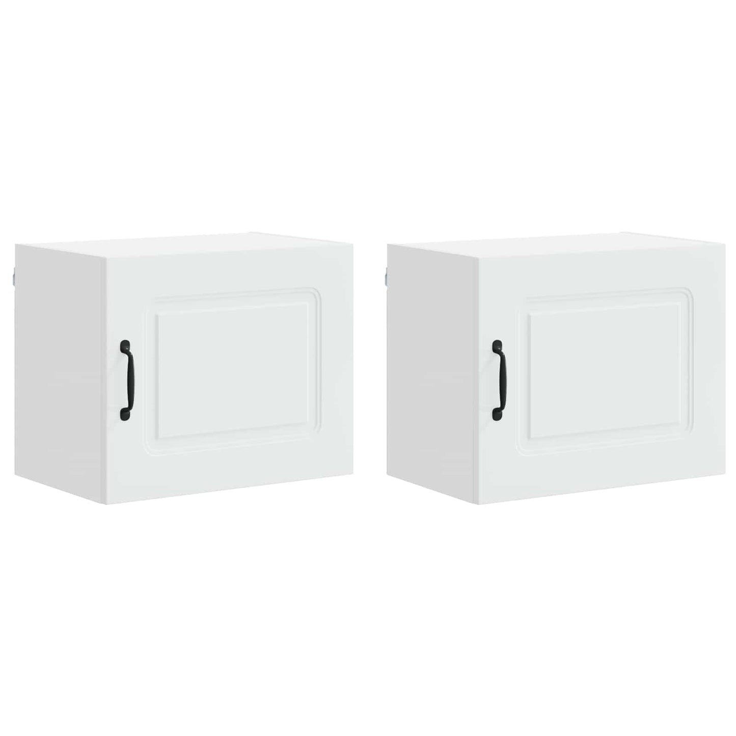 vidaXL Küchenschrank Kalmar 2 pcs Weiß 50 x 31 x 40 cm Holzwerkstoff