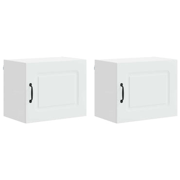 vidaXL Küchenschrank Kalmar 2 pcs Weiß 50 x 31 x 40 cm Holzwerkstoff