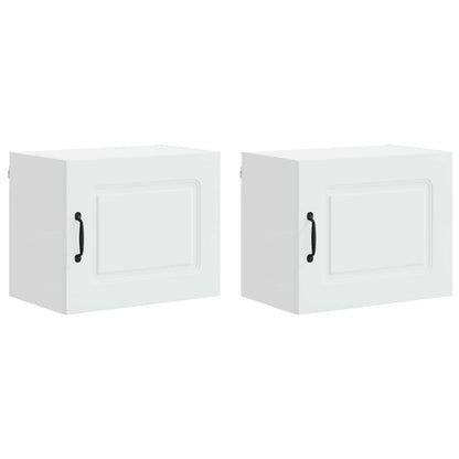 vidaXL Küchenschrank Kalmar 2 pcs Weiß 50 x 31 x 40 cm Holzwerkstoff