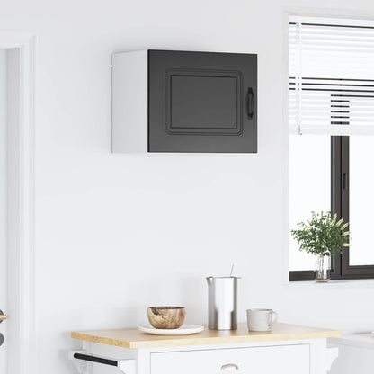 vidaXL Küchenschrank Kalmar Schwarz 50 x 31 x 40 cm Holzwerkstoff