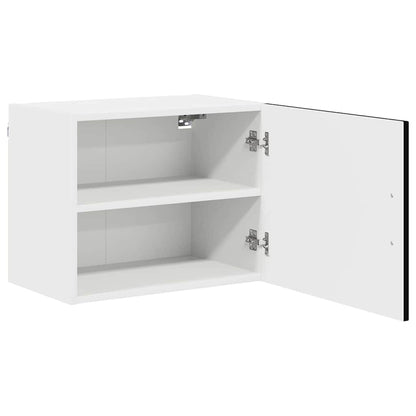 vidaXL Küchenschrank Kalmar Schwarz 50 x 31 x 40 cm Holzwerkstoff