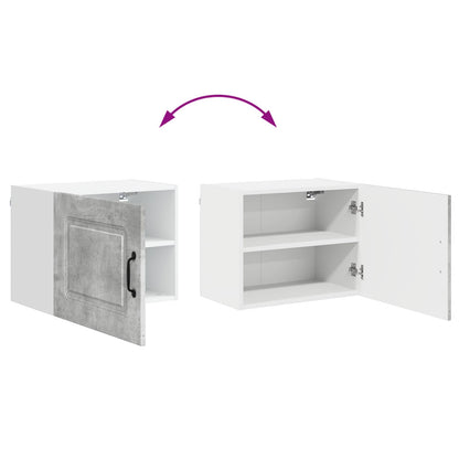 vidaXL Küchenschrank Kalmar Beton Grau 50 x 31 x 40 cm Holzwerkstoff