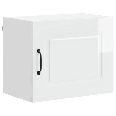 vidaXL Küchenschrank Kalmar Hochglanz Weiß 50 x 31 x 40 cm