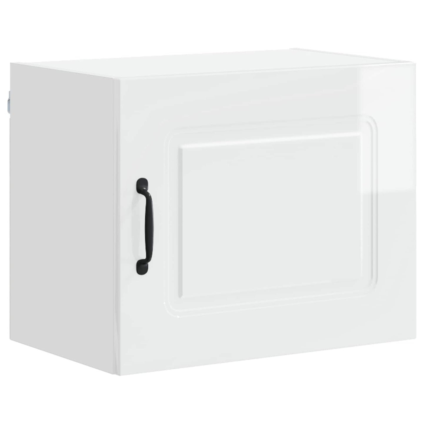 vidaXL Küchenschrank Kalmar 2 pcs Hochglanz Weiß 50 x 31 x 40 cm