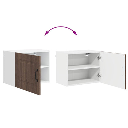 vidaXL Küchenschrank Kalmar 2 pcs Braun Eichen-Optik 50 x 31 x 40 cm