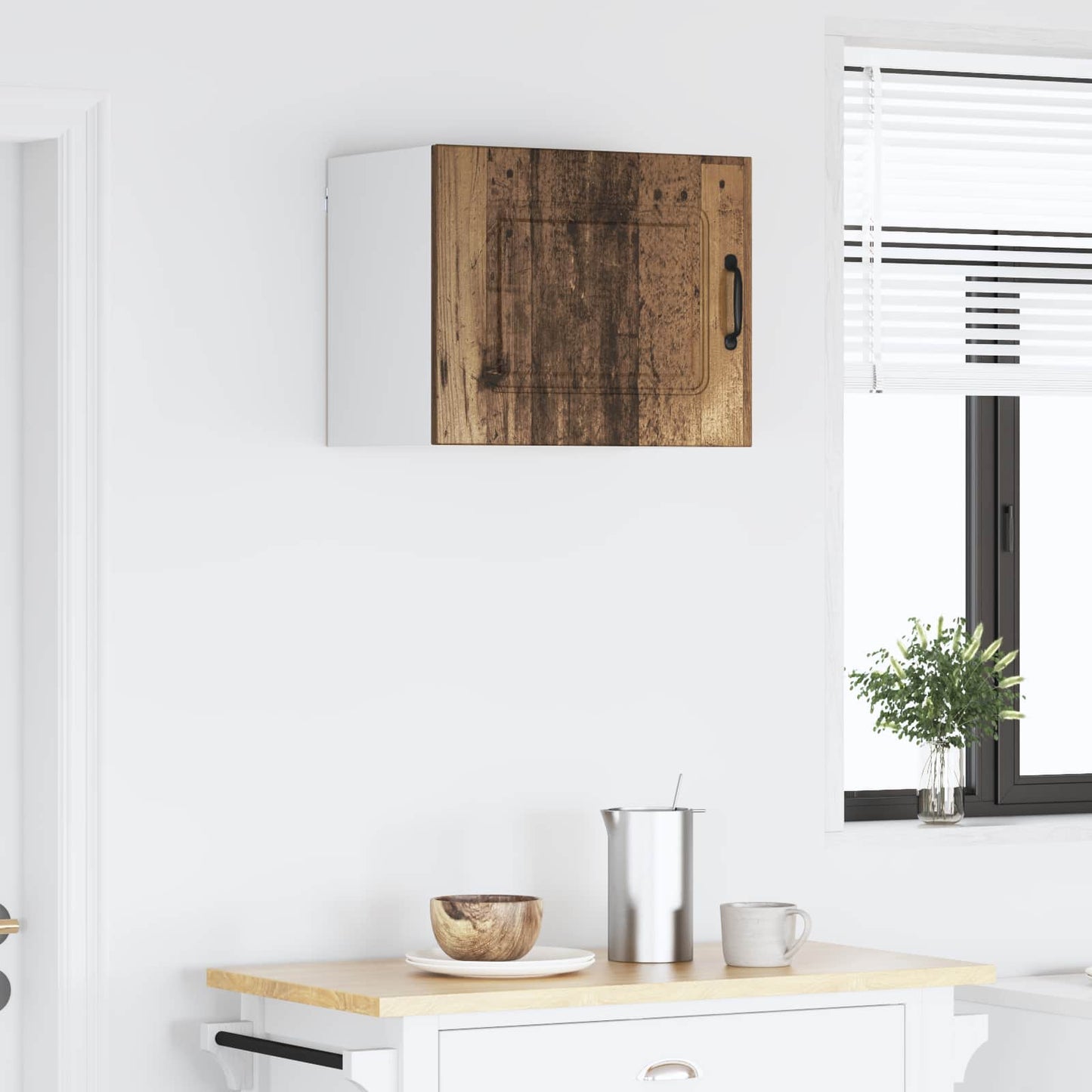 vidaXL Küchenschrank Kalmar Altholz 50 x 31 x 40 cm Holzwerkstoff