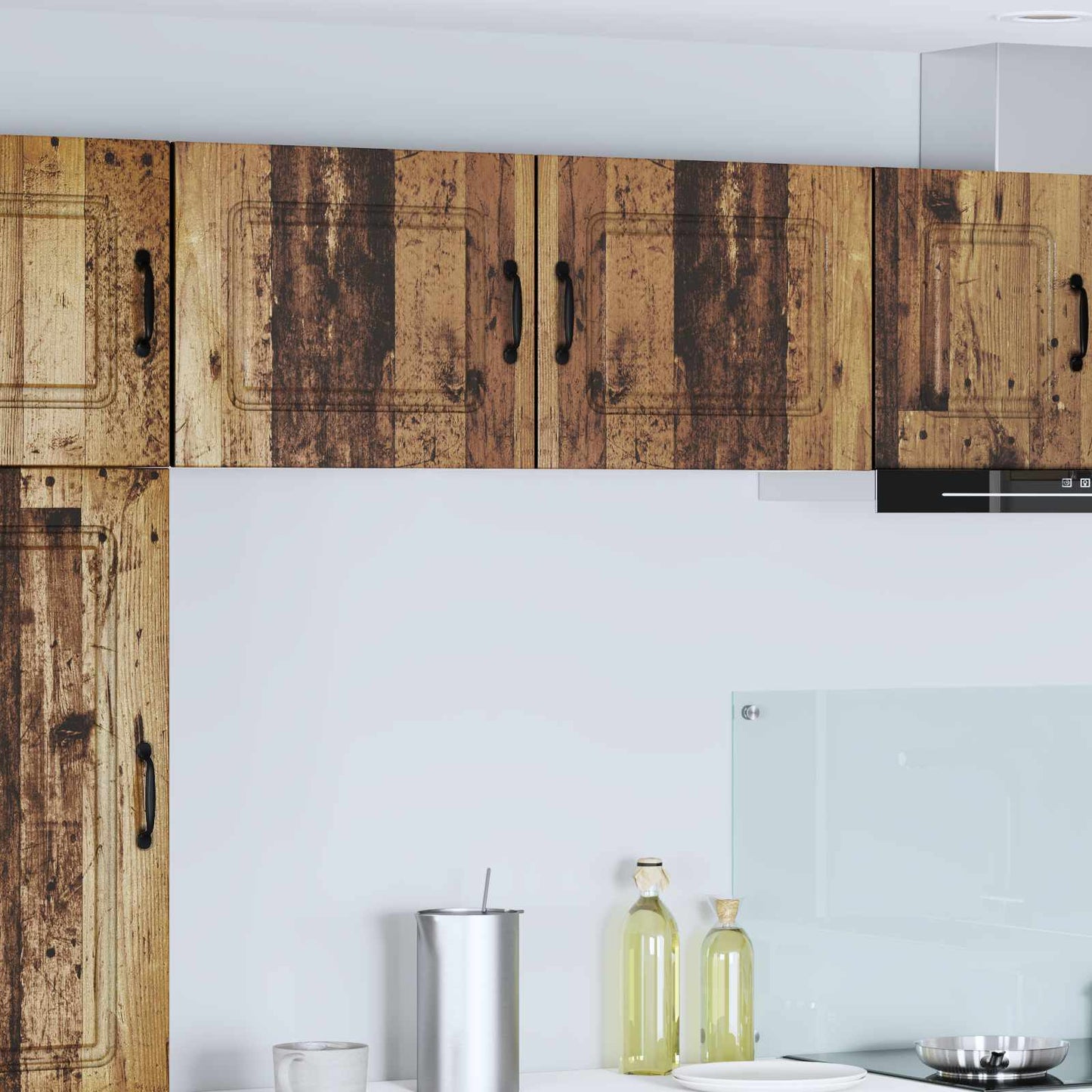 Küchenschrank mit Speicher Kalmar 2 pcs Altholz 50 x 31 x 40 cm