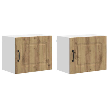 vidaXL Küchenschrank Kalmar 2 pcs Artisan-Eiche 50 x 31 x 40 cm