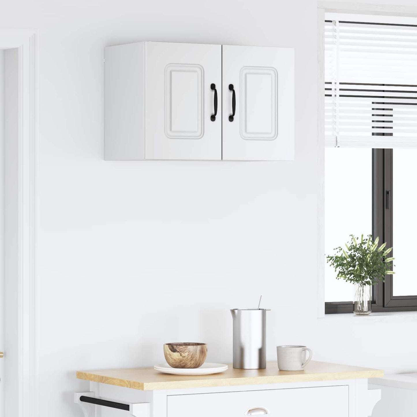vidaXL Küchenschrank Kalmar Weiß 60 x 31 x 40 cm Holzwerkstoff