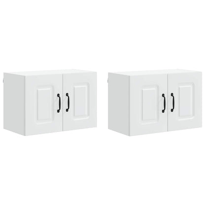 vidaXL Küchenschrank Kalmar 2 pcs Weiß 60 x 31 x 40 cm Holzwerkstoff