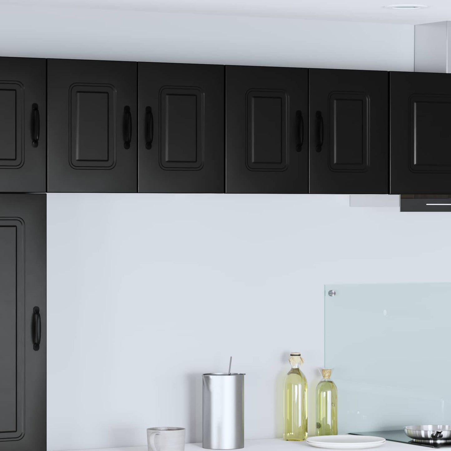 vidaXL Küchenschrank Kalmar Schwarz 60 x 31 x 40 cm Holzwerkstoff