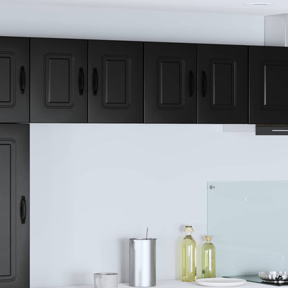 vidaXL Küchenschrank Kalmar Schwarz 60 x 31 x 40 cm Holzwerkstoff