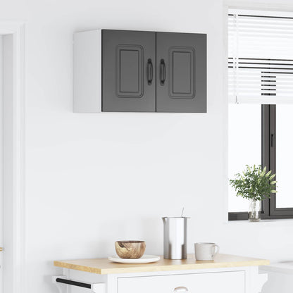 vidaXL Küchenschrank Kalmar Schwarz 60 x 31 x 40 cm Holzwerkstoff