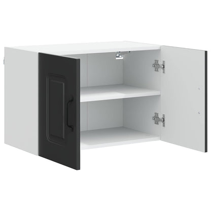 vidaXL Küchenschrank Kalmar Schwarz 60 x 31 x 40 cm Holzwerkstoff