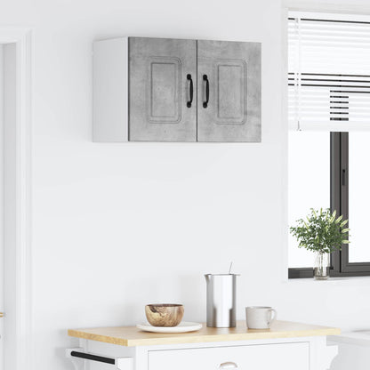 vidaXL Küchenschrank Kalmar Beton Grau 60 x 31 x 40 cm Holzwerkstoff