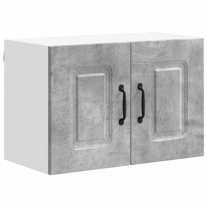 vidaXL Küchenschrank Kalmar Beton Grau 60 x 31 x 40 cm Holzwerkstoff