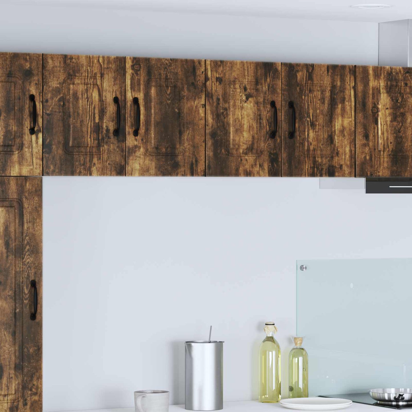 Küchenschrank Kalmar 2 pcs Geräucherte Eiche 60 x 31 x 40 cm