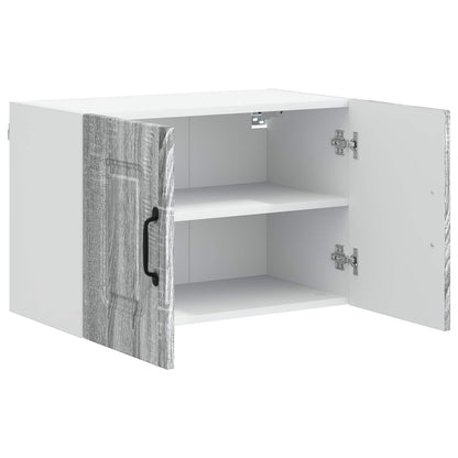 vidaXL Küchenschrank mit Speicher Kalmar Graues Sonoma 60 x 31 x 40 cm