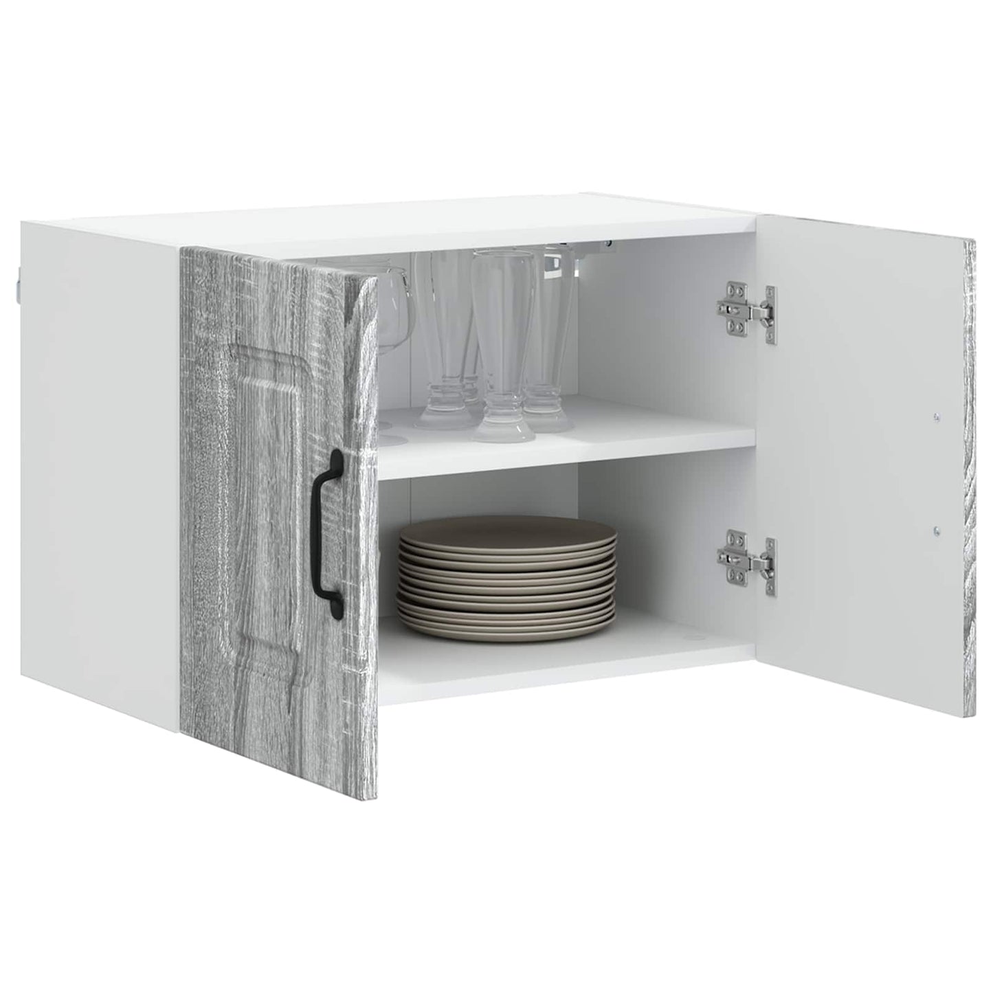 vidaXL Küchenschrank mit Speicher Kalmar Graues Sonoma 60 x 31 x 40 cm