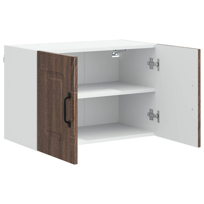 vidaXL Küchenschrank Kalmar 2 pcs Braun Eichen-Optik 60 x 31 x 40 cm