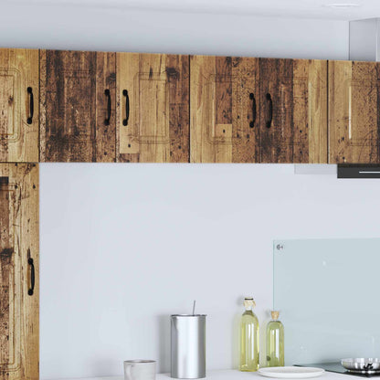 vidaXL Küchenschrank mit Speicher Kalmar 2 pcs Altholz 60 x 31 x 40 cm