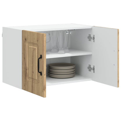 vidaXL Küchenschrank Kalmar 2 pcs Artisan-Eiche 60 x 31 x 40 cm