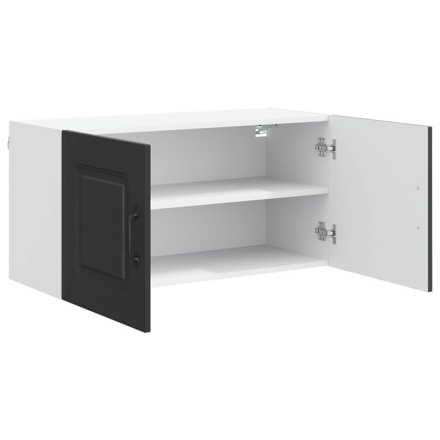 vidaXL Meuble haut de cuisine Kalmar Noir 80 x 31 x 40 cm Bois d'ingénierie