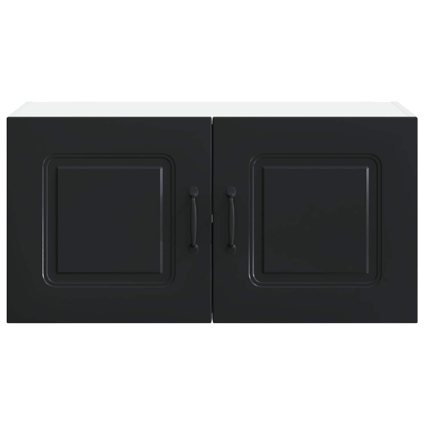 vidaXL Meuble haut de cuisine Kalmar Noir 80 x 31 x 40 cm Bois d'ingénierie