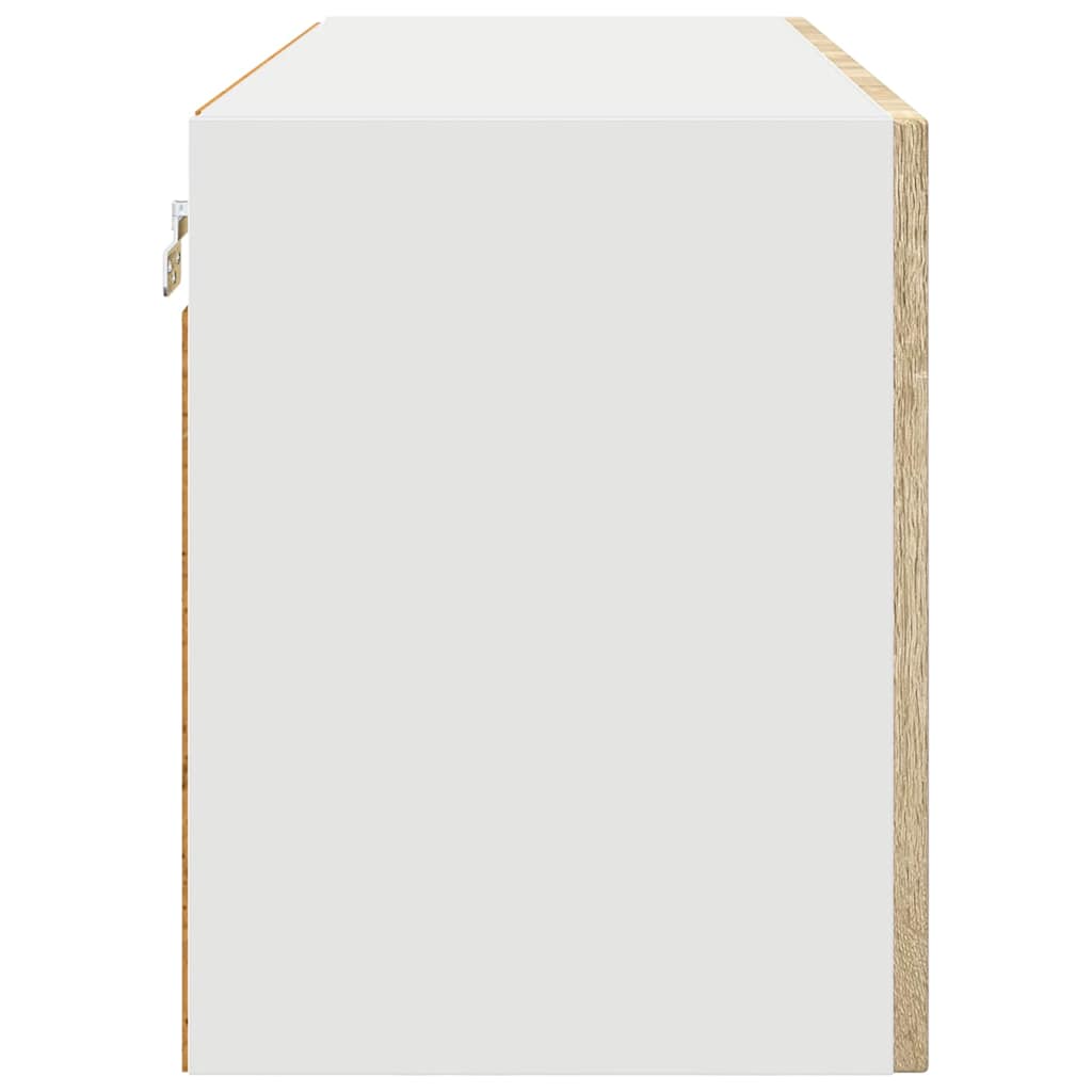 vidaXL Küchenschrank Kalmar Sonoma-Eiche 80 x 31 x 40 cm Holzwerkstoff