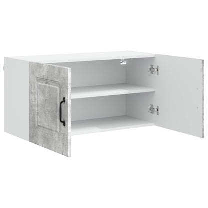 vidaXL Küchenschrank Kalmar Beton Grau 80 x 31 x 40 cm Holzwerkstoff