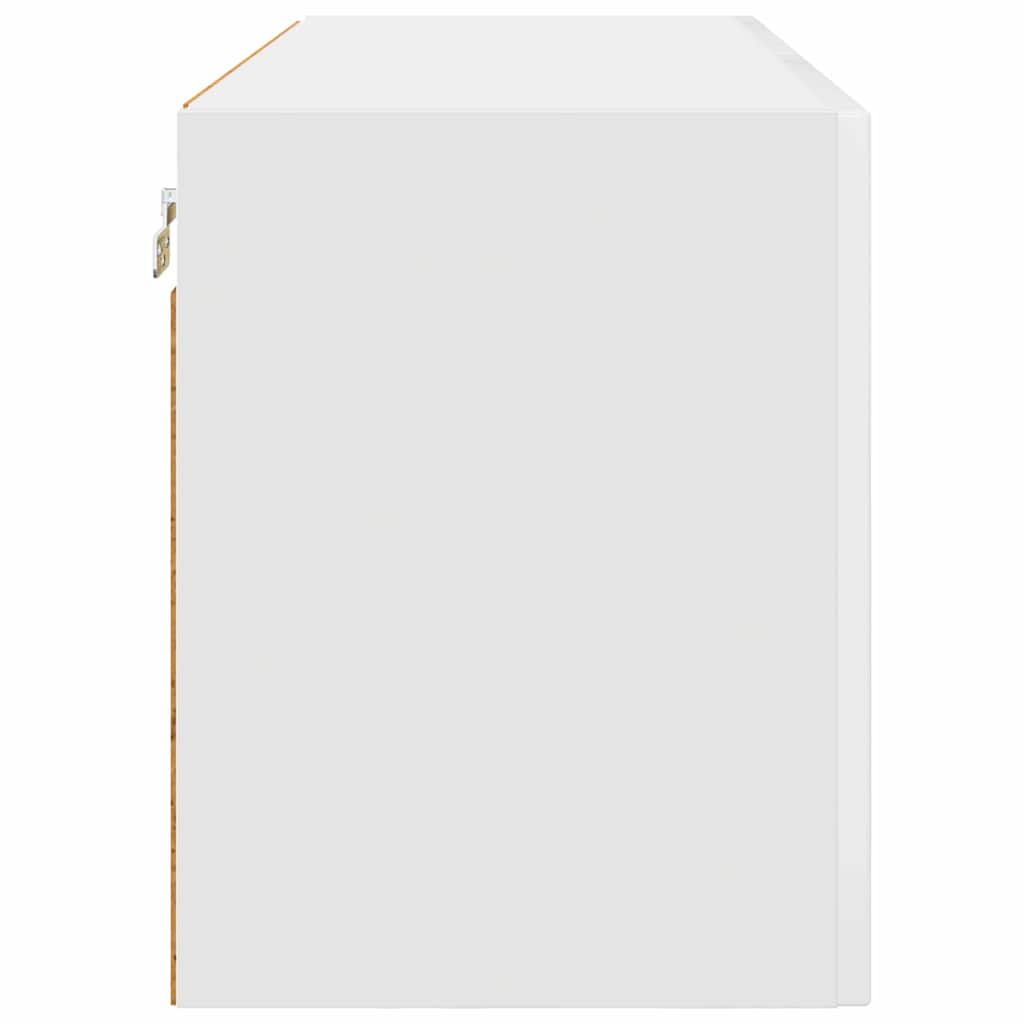 Küchenschrank Kalmar Hochglanz Weiß 80 x 31 x 40 cm