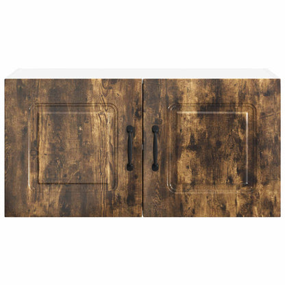 vidaXL Küchenschrank Kalmar Geräucherte Eiche 80 x 31 x 40 cm