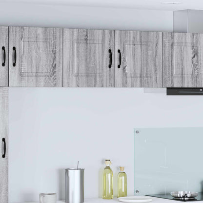 vidaXL Küchenschrank mit Speicher Kalmar Graues Sonoma 80 x 31 x 40 cm