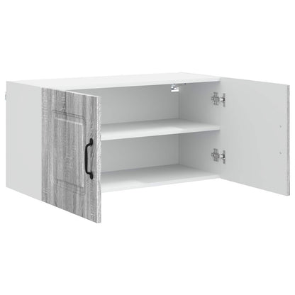 vidaXL Küchenschrank mit Speicher Kalmar Graues Sonoma 80 x 31 x 40 cm