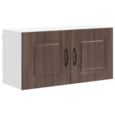 vidaXL Küchenschrank Kalmar Braun Eichen-Optik 80 x 31 x 40 cm