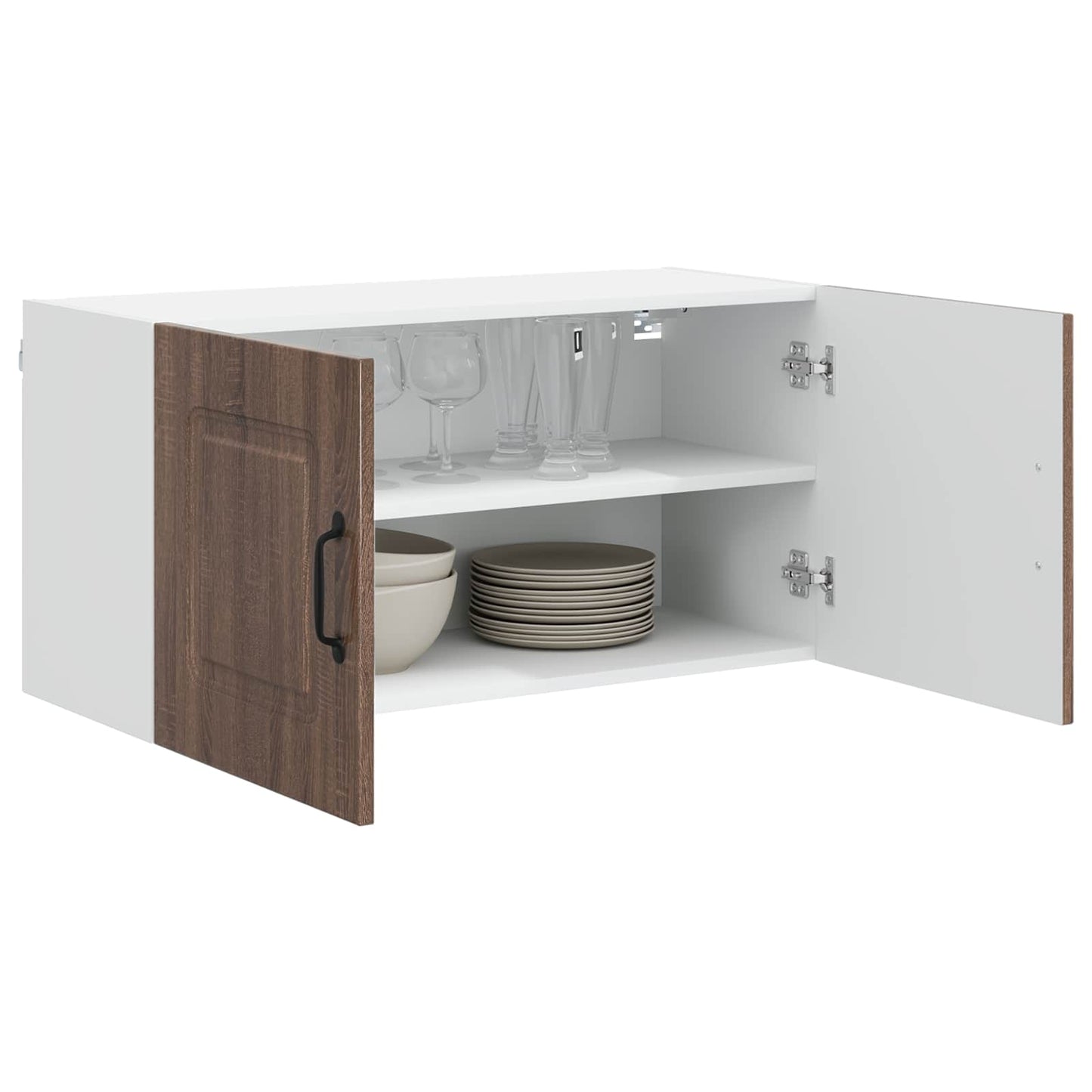 Küchenschrank Kalmar Braun Eichen-Optik 80 x 31 x 40 cm