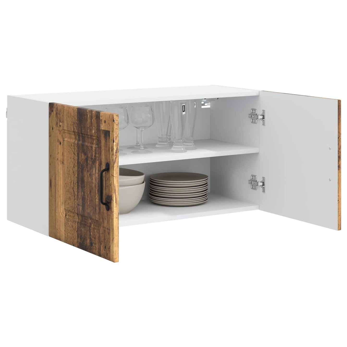 vidaXL Küchenschrank Kalmar Altholz 80 x 31 x 40 cm Holzwerkstoff