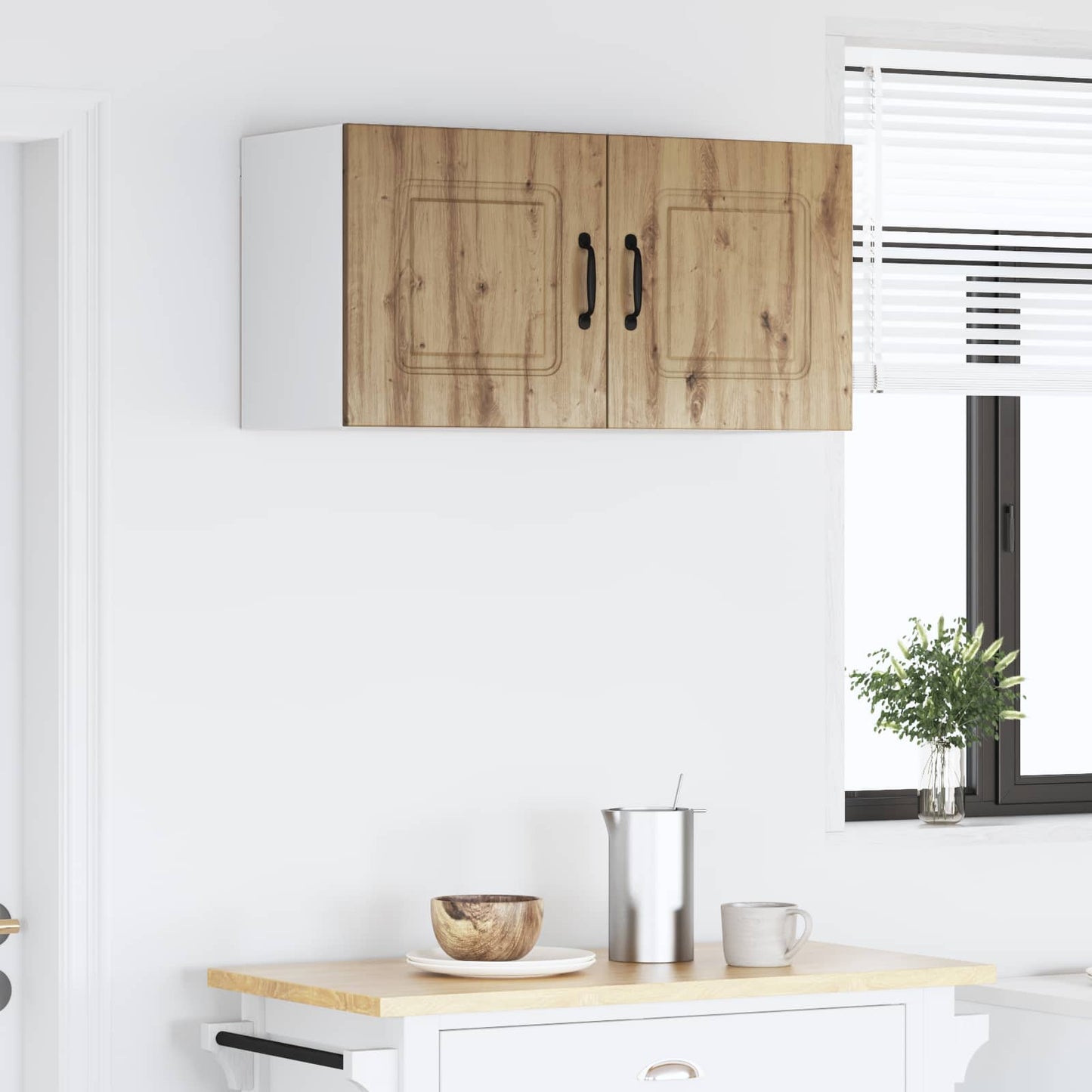 Küchenschrank mit Speicher Kalmar Artisan-Eiche 80 x 31 x 40 cm