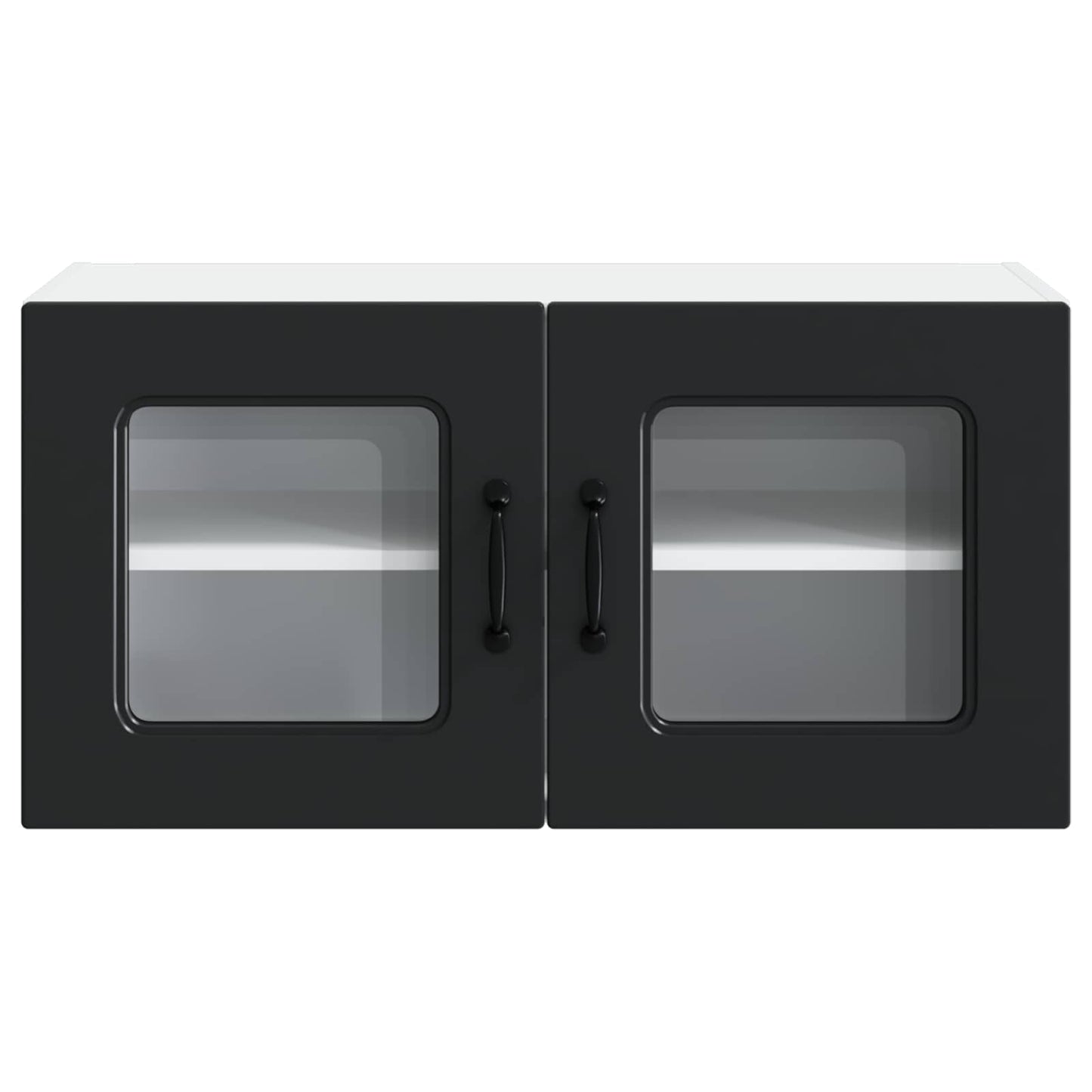 vidaXL Küchenschrank Kalmar Schwarz 80 x 31 x 40 cm Holzwerkstoff