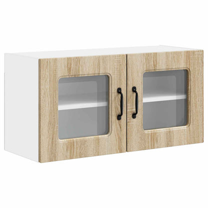Küchenschrank Kalmar Sonoma-Eiche 80 x 31 x 40 cm Holzwerkstoff