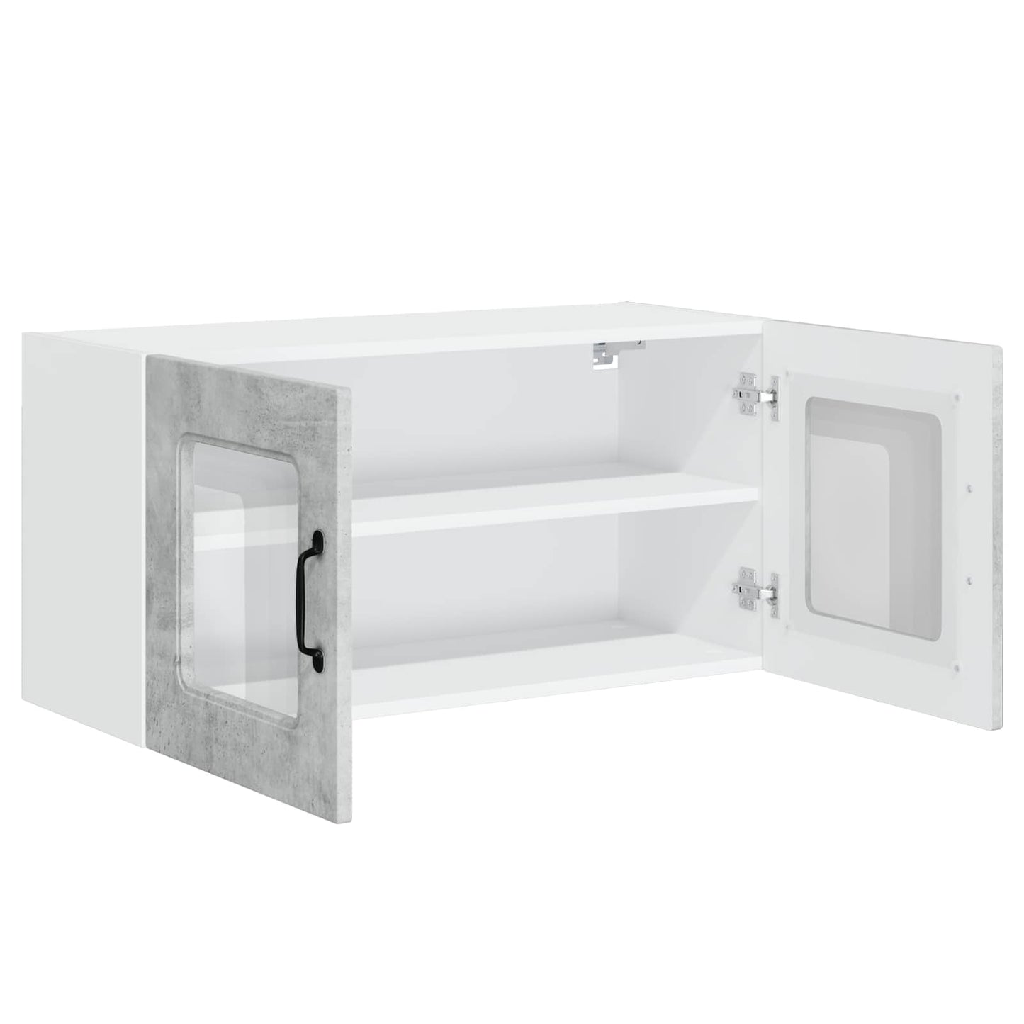 vidaXL Küchenschrank Kalmar Beton Grau 80 x 31 x 40 cm Holzwerkstoff
